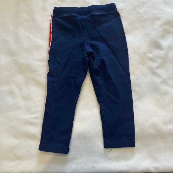 Carter's Sweatpants (4T) Sweatshirt (5T) Set Blue Red Stripe - Picture 7 of 9